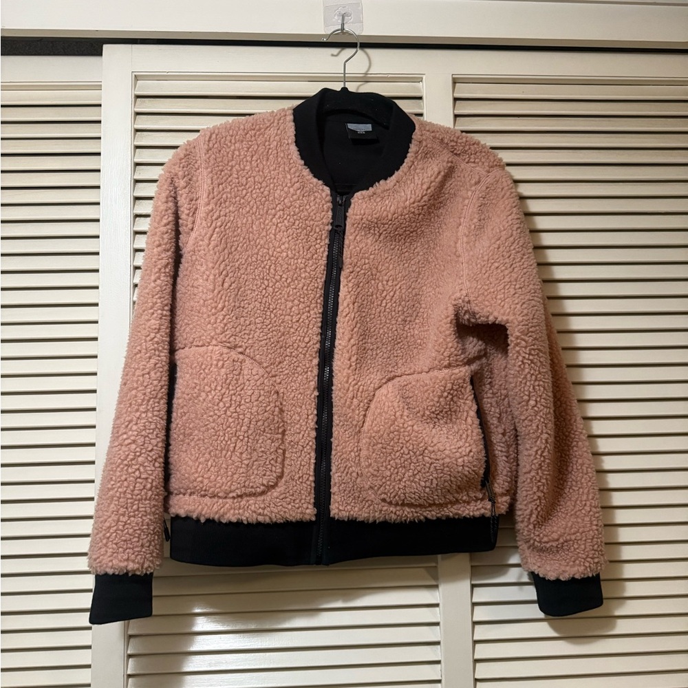 Super dry Fleece Rose Pink Jacket - size 10